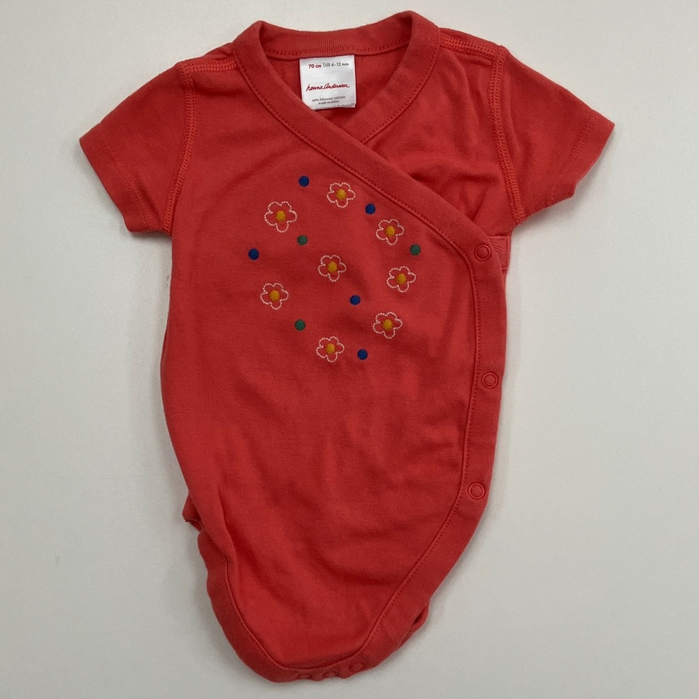 Hanna Andersson Organic Onesie (size 70)
